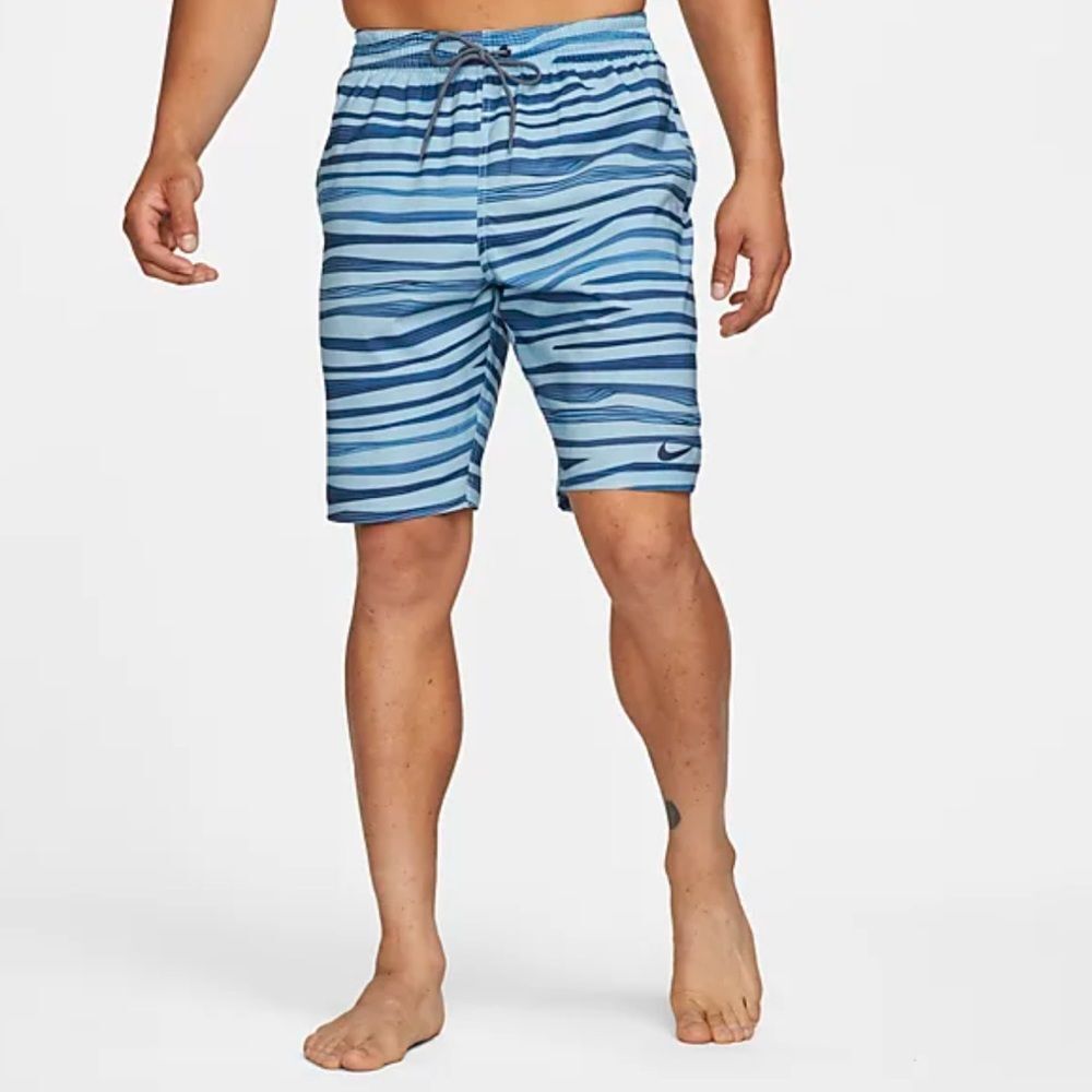 Nike Wave Stripe 20" Volley Lined Swim Shorts‎ size small